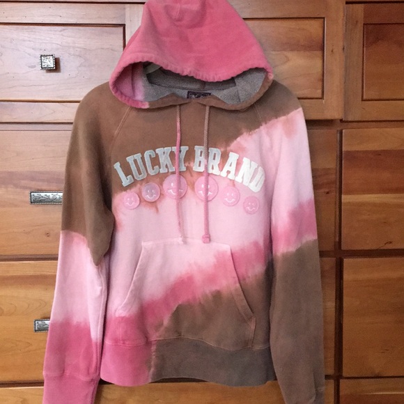 Lucky Brand Tops - 💗Lucky Brand Tie Dye Smiley sweatshirt 😊